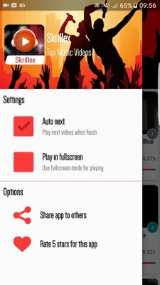 Skrillex Top Hits android App screenshot 2